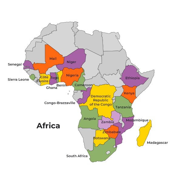 africa map